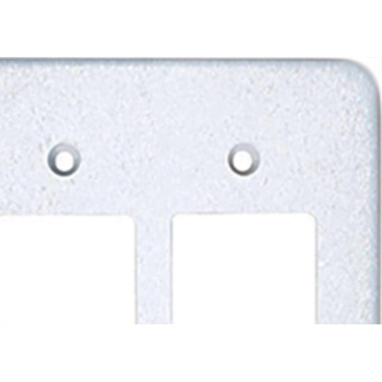 Espelho Placa Radial Pollar 1702013 4X4 2S+2S