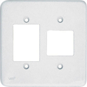 Espelho Placa Radial Pollar 1702015 4X4 2S+3S