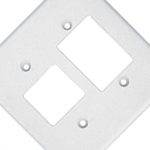 Espelho Placa Radial Pollar 1702015 4X4 2S+3S