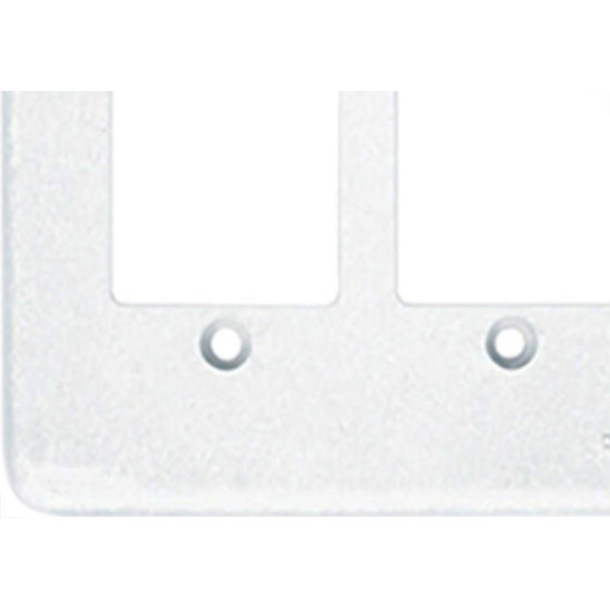 Espelho Placa Radial Pollar 1702016 4X4 3S+3S