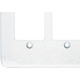 Espelho Placa Radial Pollar 1702016 4X4 3S+3S
