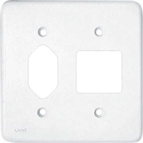 Espelho Placa Radial Pollar 1702026 4X4 2S+1T2P+T