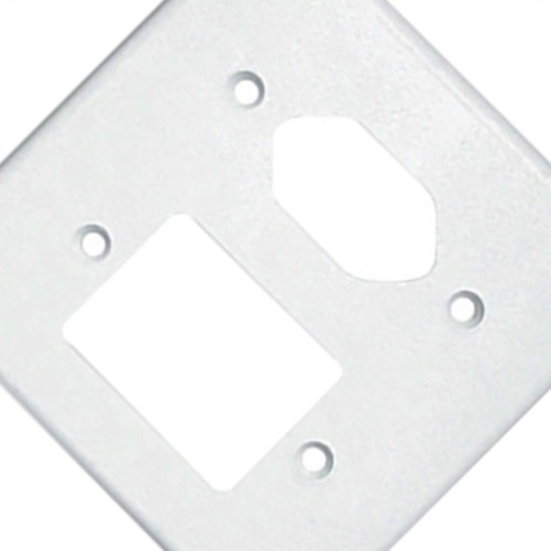 Espelho Placa Radial Pollar 1702027 4X4 3S+1T2P+T Espelho Placa Radial Pollar 1702027 4X4 3S+1T2P+T
