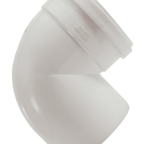 Cotovelo Esgoto Shiva 50X90 Branco - Kit C/10 Unidades Cotovelo Esgoto Shiva 50X90 Branco - Kit C/10 Unidades