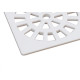 Grelha Plast Quad Branco 10X10 Fere