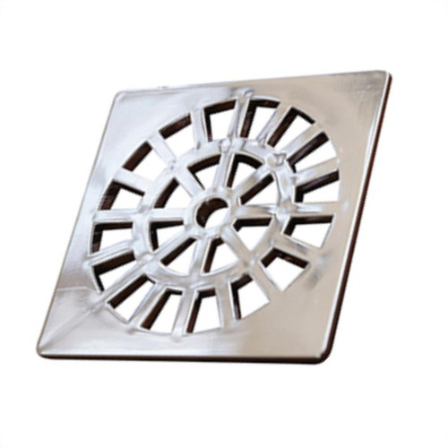 Grelha Plast Quad Cromado 10X10 Fere