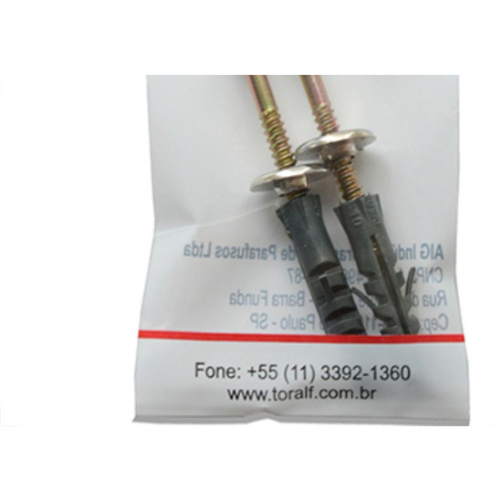 Parafuso P/Vaso Latonado Luxo 1067 B08 C/2