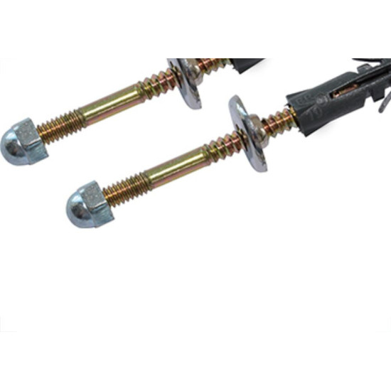 Parafuso P/Vaso Latonado Luxo 1035 B10 - Kit C/50 Unidades