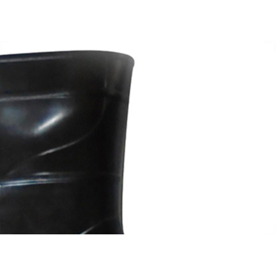 Bota Galocha Crival Preto/Amarelo C.Medio N.37 S/Forro Bota Galocha Crival Preto/Amarelo C.Medio N.37 S/Forro