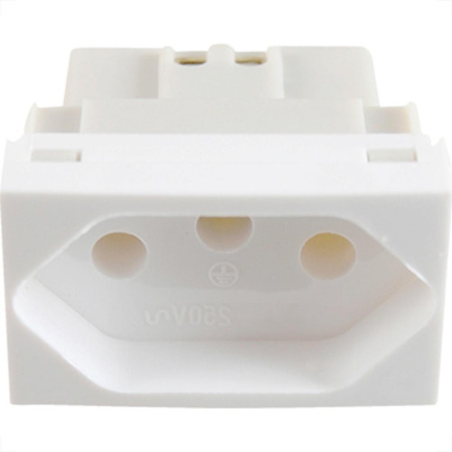 Modulo Peesa Una Max 641 Tomada 2P+T 10A Modulo Peesa Una Max 641 Tomada 2P+T 10A