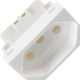 Modulo Peesa Una Max 641 Tomada 2P+T 10A Modulo Peesa Una Max 641 Tomada 2P+T 10A