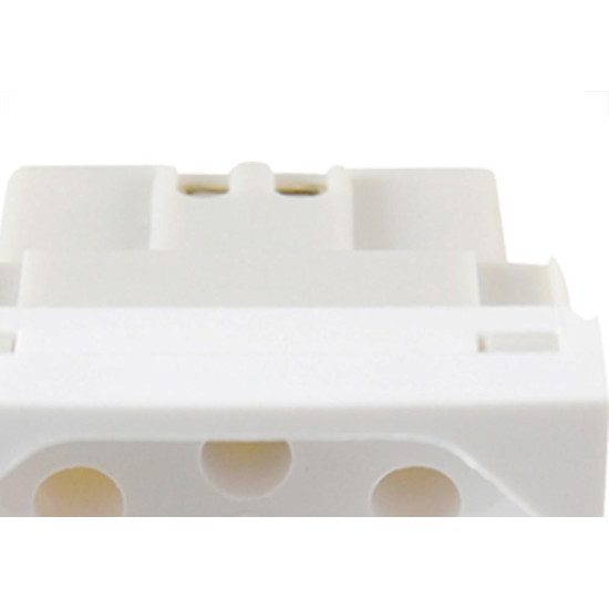 Modulo Peesa Una Max 641 Tomada 2P+T 10A Modulo Peesa Una Max 641 Tomada 2P+T 10A