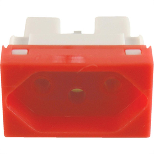 Modulo Peesa Una Max 645 Tomada 2P+T20A Vermelho Modulo Peesa Una Max 645 Tomada 2P+T20A Vermelho