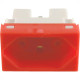 Modulo Peesa Una Max 645 Tomada 2P+T20A Vermelho Modulo Peesa Una Max 645 Tomada 2P+T20A Vermelho