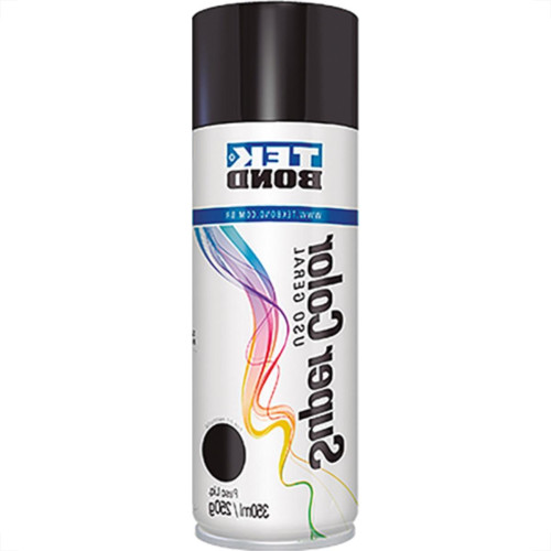 Spray Tekbond Geral Preto Bril 350Ml Spray Tekbond Geral Preto Bril 350Ml