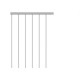 Extensor 30Cm P/Portao Qually Branco Extensor 30Cm P/Portao Qually Branco