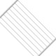 Extensor 40Cm P/Portao Qually Branco Extensor 40Cm P/Portao Qually Branco