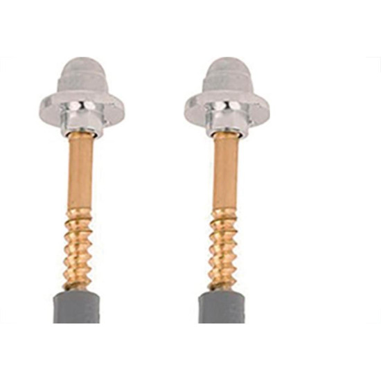 Parafuso P/Vaso Latao B08 Luxo Stylo Unifix - Kit C/20 Unidades Parafuso P/Vaso Latao B08 Luxo Stylo Unifix - Kit C/20 Unidades