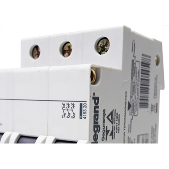 Disjuntor Legrand Din Trifasico 16A 3Ka