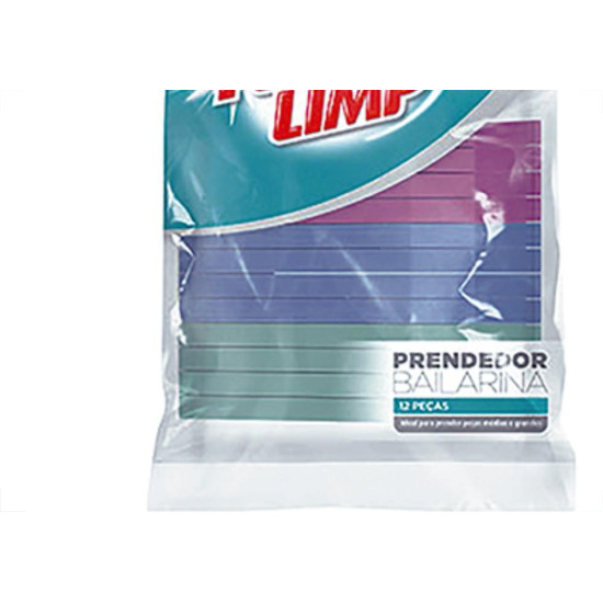 Prendedor Flashlimp Bailarina C/12 6865 Prendedor Flashlimp Bailarina C/12 6865