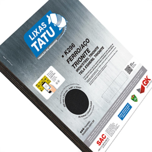 Lixa Tatu Gk Ferro 36 C/25 Lixa Tatu Gk Ferro 36 C/25