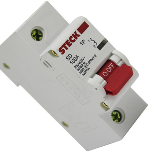 Kit C/4 - Disjuntor Steck Din Unipolar 100A Sd61 C10Ka