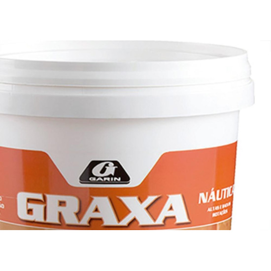 Graxa De Litio Branca Nautica Garin 900G Graxa De Litio Branca Nautica Garin 900G