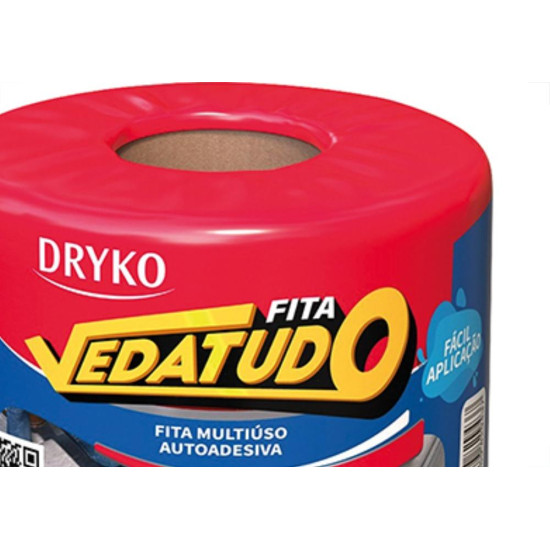 Vedatudo Fita Adesiva Alum 15Cmx10Mt Vedatudo Fita Adesiva Alum 15Cmx10Mt