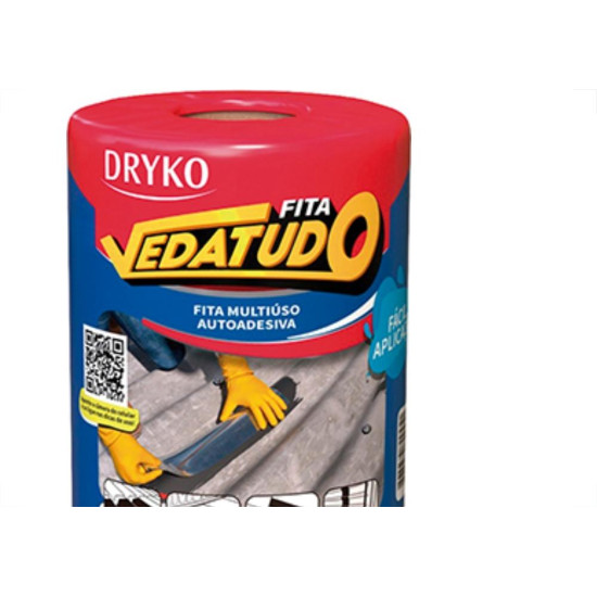 Vedatudo Fita Adesiva Alum 30Cmx10Mt Vedatudo Fita Adesiva Alum 30Cmx10Mt