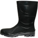 Bota Galocha Crival Preto Cano Medio N.39 S/Forro