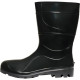 Bota Galocha Crival Preto Cano Medio N.42 S/Forro