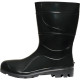 Bota Galocha Crival Preto Cano Medio N.43 S/Forro