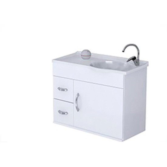 Gab/Toucad A.J R.Siena Branco 2Gav+Espelho Placa 55Cm