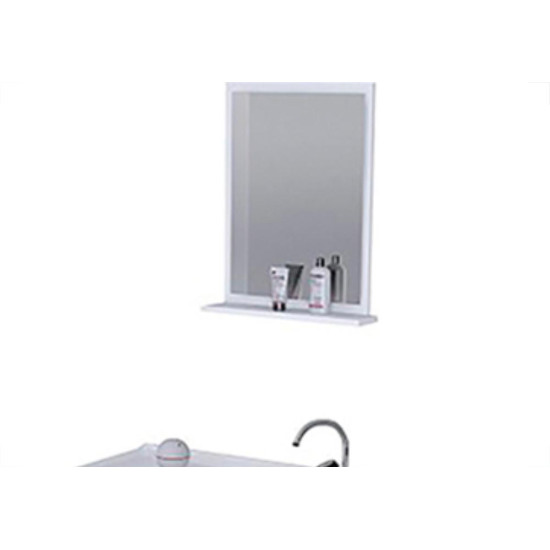 Gab/Toucad A.J R.Siena Branco 2Gav+Espelho Placa 55Cm