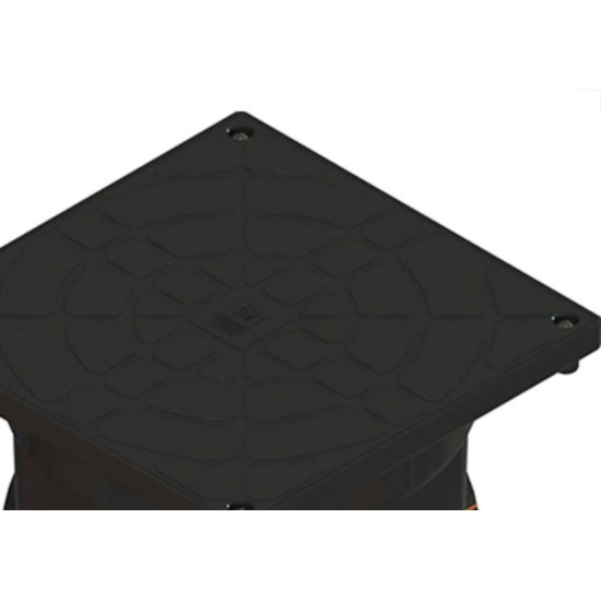 Caixa Mult Inspecao Taf 24X20X24 Preto Caixa Mult Inspecao Taf 24X20X24 Preto