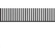 Grelha Ferro Fundido P/Ralo 20 X 50 Grelha Ferro Fundido P/Ralo 20 X 50