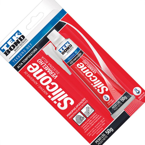 Cola Silicone 50G Tekbond Alta Temp.Vrm Cola Silicone 50G Tekbond Alta Temp.Vrm