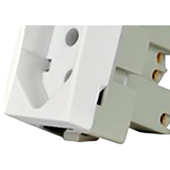 Modulo Margirius Sleek 1Tomada 10A Branco