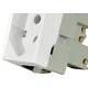 Modulo Margirius Sleek 1Tomada 10A Branco