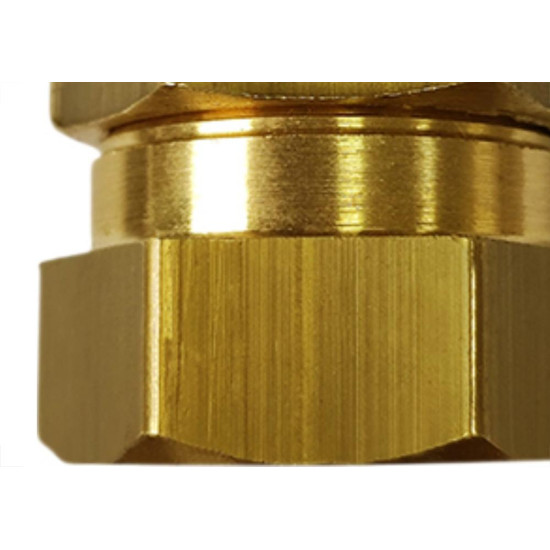 Adaptador P/Gas Dk 1/2 Femea Garden