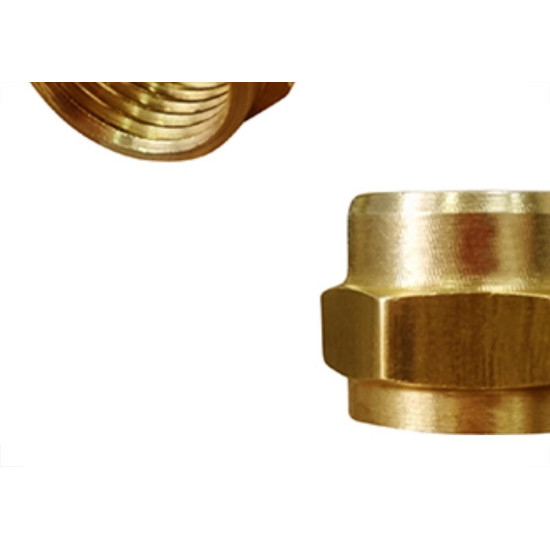 Porca P/Tubo Gas 3/8 Sae Garden C/10 Porca P/Tubo Gas 3/8 Sae Garden C/10