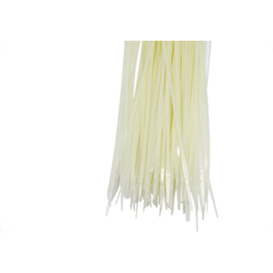 Abracadeira Nylon Brasfort 3,6X400 Branco C/100