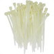 Abracadeira Nylon Brasfort 4,8X100 Branco C/100 Abracadeira Nylon Brasfort 4,8X100 Branco C/100