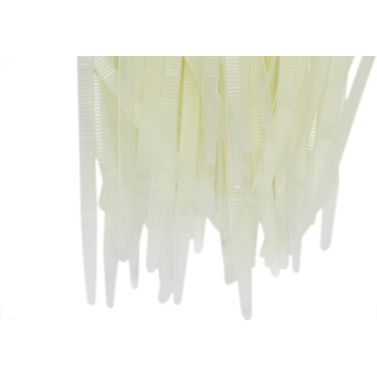 Abracadeira Nylon Brasfort 4,8X100 Branco C/100 Abracadeira Nylon Brasfort 4,8X100 Branco C/100