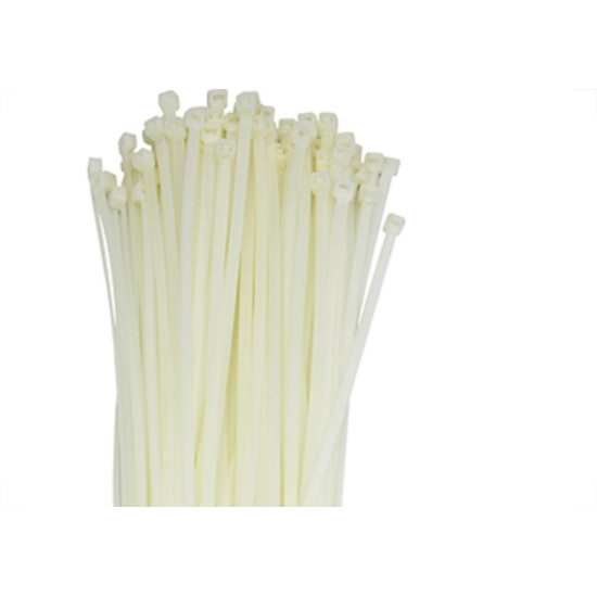 Abracadeira Nylon Brasfort 4,8X250 Branco C/100 Abracadeira Nylon Brasfort 4,8X250 Branco C/100
