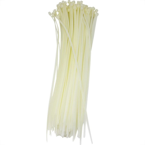 Abracadeira Nylon Brasfort 4,8X350 Branco C/100 Abracadeira Nylon Brasfort 4,8X350 Branco C/100