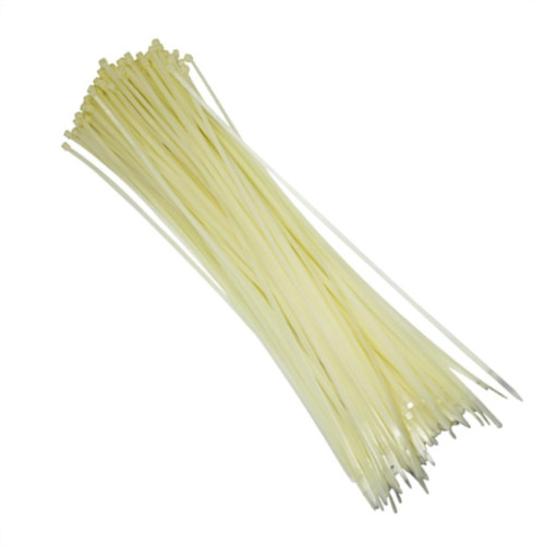 Abracadeira Nylon Brasfort 4,8X500 Branco C/100 Abracadeira Nylon Brasfort 4,8X500 Branco C/100