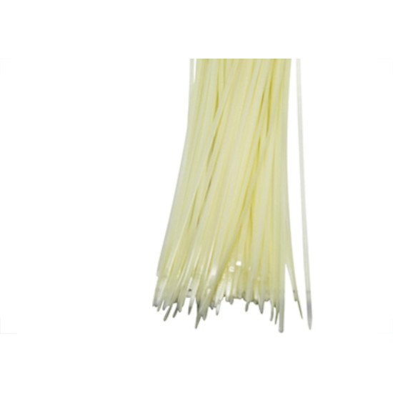 Abracadeira Nylon Brasfort 4,8X500 Branco C/100 Abracadeira Nylon Brasfort 4,8X500 Branco C/100