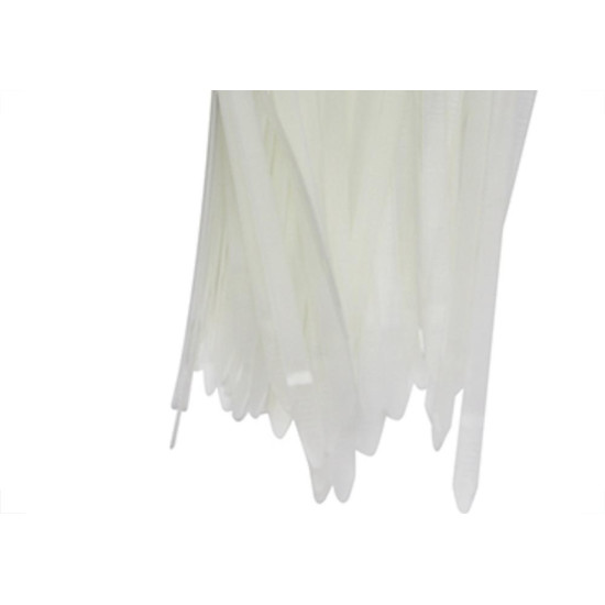 Abracadeira Nylon Brasfort 7,6X200 Branco C/50 Abracadeira Nylon Brasfort 7,6X200 Branco C/50