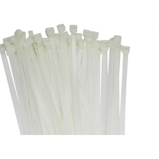 Abracadeira Nylon Brasfort 7,6X250 Branco C/50 Abracadeira Nylon Brasfort 7,6X250 Branco C/50